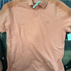 GUESS Peach Polo Shirt